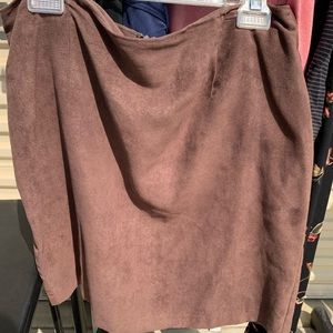 Brown Skirt